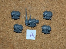 Warhammer 40K: Leagues of Votann bits: Hearthkyn Warrior Backpacks - A
