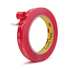 Cinta Doble Cara 3M VHB 4910 Transparente 1 en 2x13 a 8Ft Adhesivo Fuerte Hogar