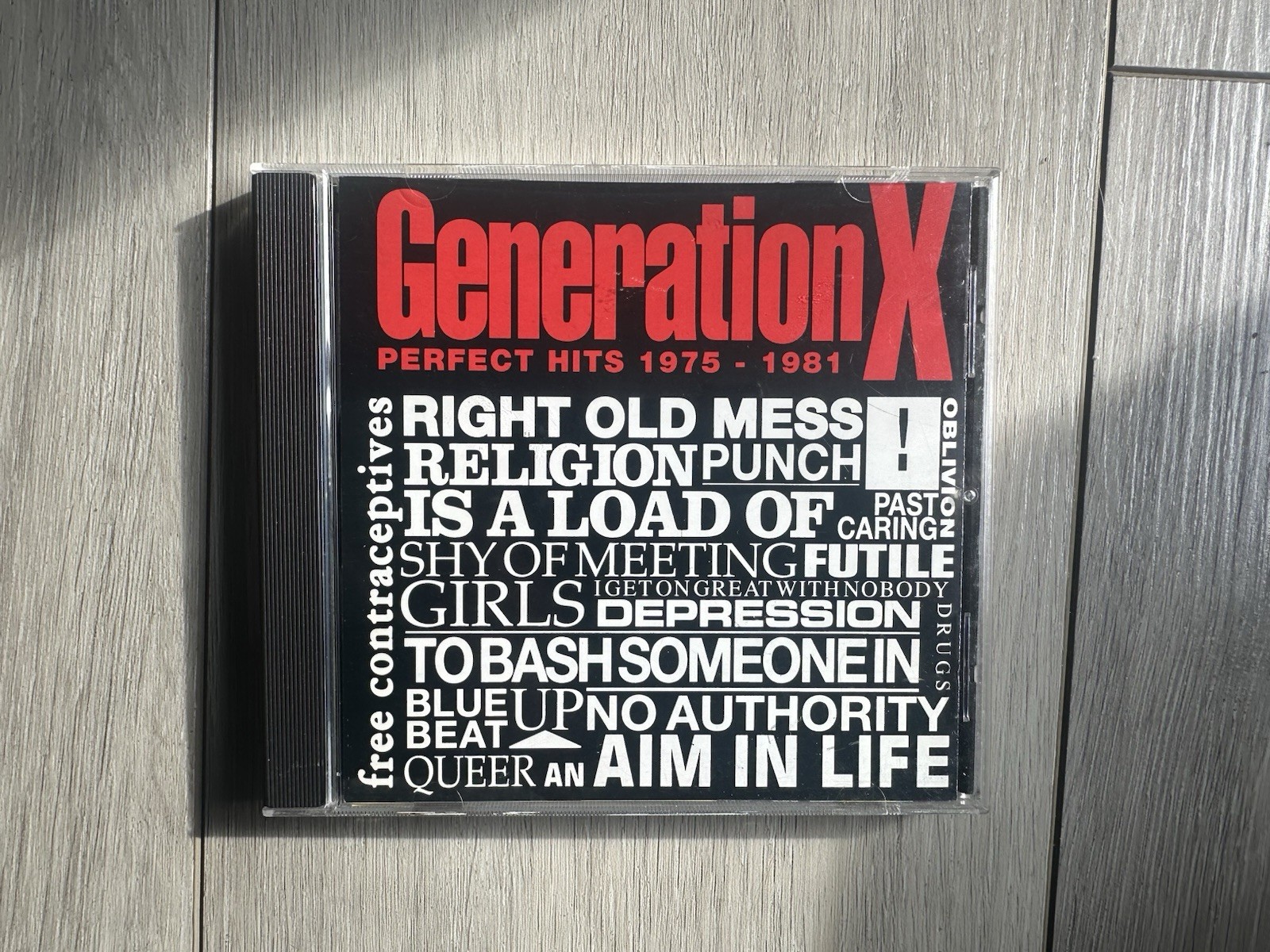 Generation X : Perfect Hits 1975-1981 CD (1999) Billy Idol Punk