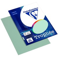 Clairefontaine Kopierpapier TrophéE HellgrüN Din A4 80 G/Qm 100 Blatt