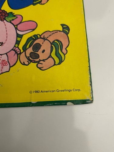 Strawberry Shortcake Christmas Album Vinyl Record 1980 Kid Stuff Music - Foto 5 di 7