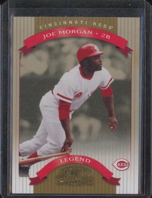 2002 Donruss Classics JOE MORGAN /1500 Legend Baseball HOF Reds #166 MLB NC30
