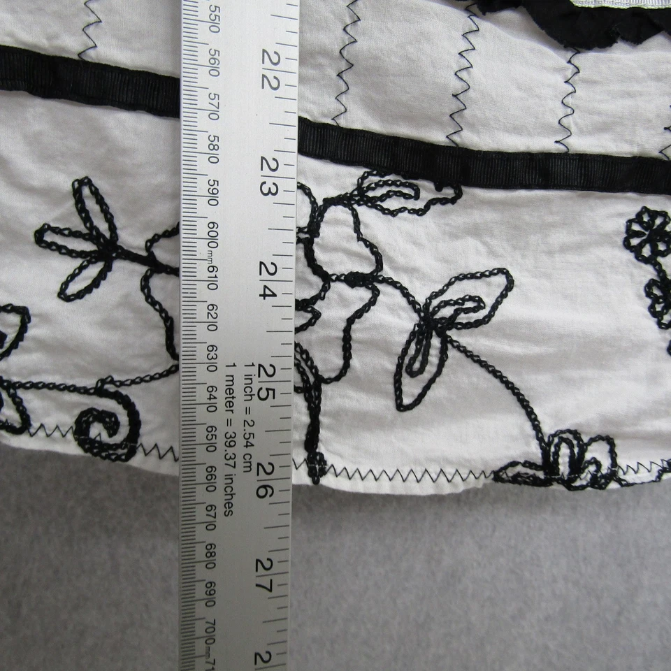 Camisa Blusa Harold's Mujer Mediana Blanca Sin Mangas Pullover Informal Preppy Foto 4 de 4