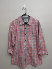 A3 Flag & Anthem 257885 Men Rangerville Plaid Slim Fit Button-Up Shirt Size XL