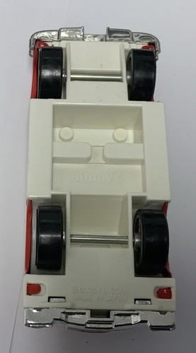 Buddy L 1980 Blue Mack Truck Car Hauler And Red Thunderbird Metal Toy Vehicles - Picture 6 of 12