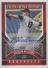 2015 Panini Elite Extra Edition Prospects Auto Breckin Williams #107 Auto 0f6