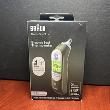 Braun ThermoScan 7 IRT6520 Digital Ear Thermometer Black Age Precision New 1914