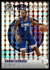 2021-22 Panini Mosaic Men Of Mastery Kawhi Leonard Los Angeles Clippers #2