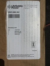 LIFESAFETY POWER FP075-D8E2-4SL1 POWER SUPPLY FOR SALTO ACCESS CONTROL