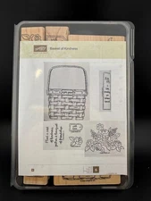 Stampin’ Up! basket of Kindness 101106 Rubber Cling Stamp