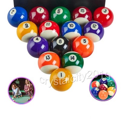 Billardkugeln Billard Pool Kugeln Billardball Set hochglanzpoliert Ø 57,2 mm