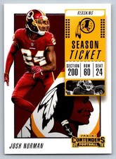 Josh Norman 2018 Panini Contenders #2