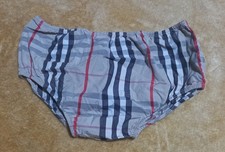 Bloomer Burberry baby 100 cotton 12m