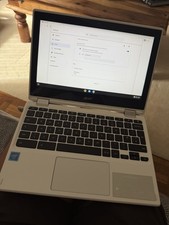 Acer Chromebook R 11 11.6in Touch 2-in-1 Celeron 4GB 16GB White CB5-132T-C8L7