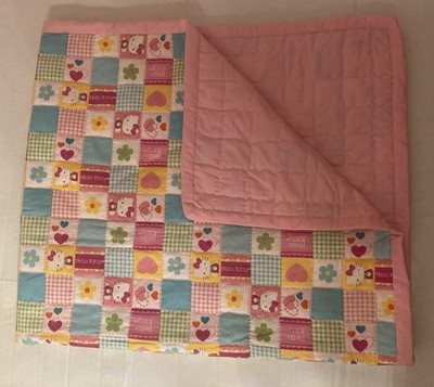  Hello Kitty Handmade Baby Crib Blanket Child s Comforter Throw Blanket 38X43 