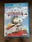 Peanuts Movie: Snoopy's Grand Adventure (Nintendo Wii U, 2015)