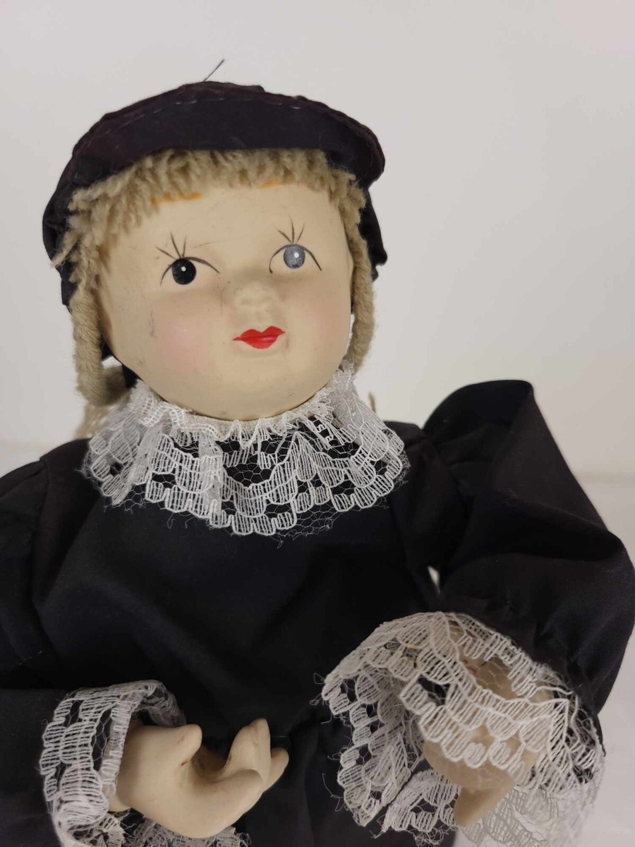 Ancienne Poupée Automate Musicale En Porcelaine - Vintage - Sans Marque