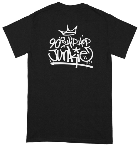 Illmatic Nas Hip Hop Junkie T-Shirt Schwarz Rap Legend Tee Unisex 90s Musik Tee - Bild 8 von 8