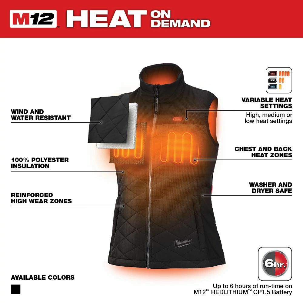 milwaukee axis vest