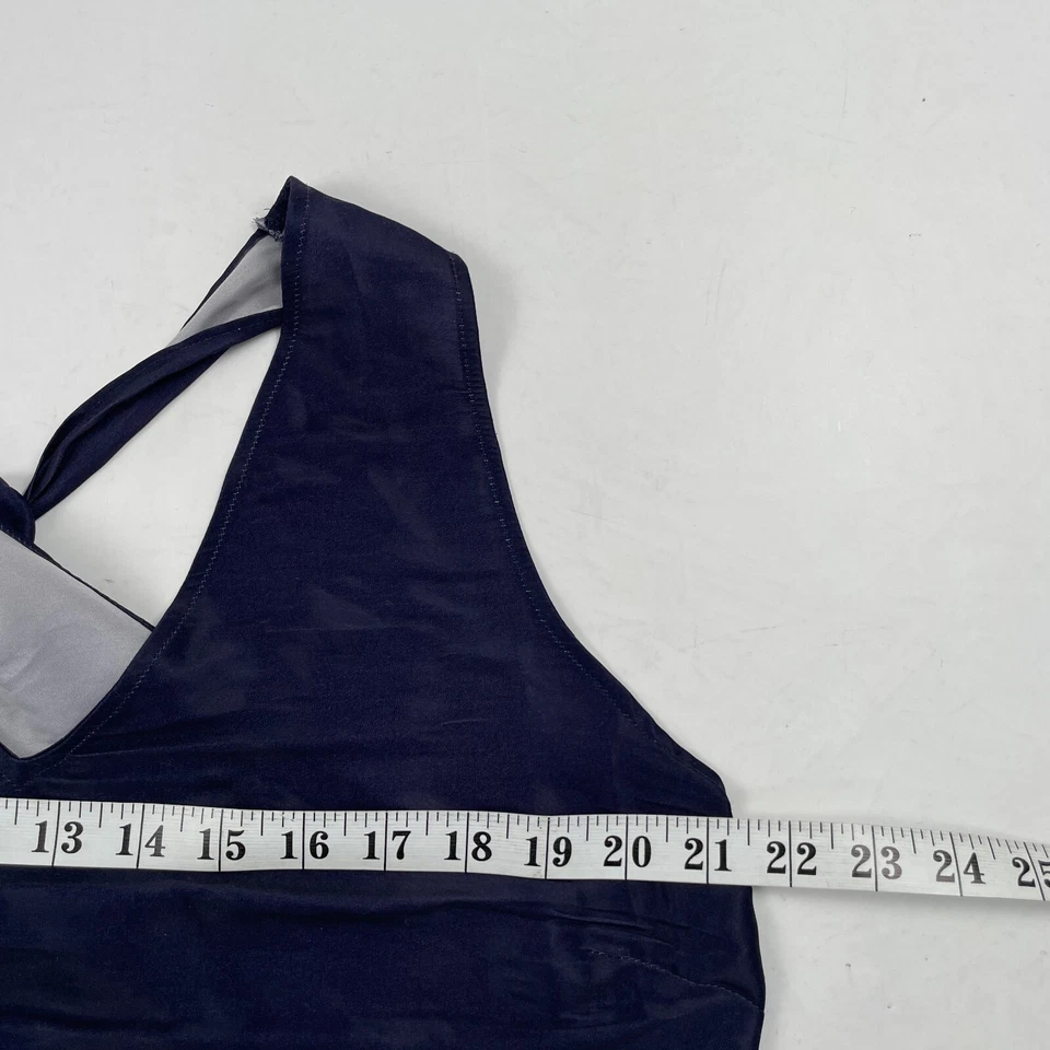 Vestido Jasper Conran Medio Azul Sin Mangas Midi - Imagen 4 de 4