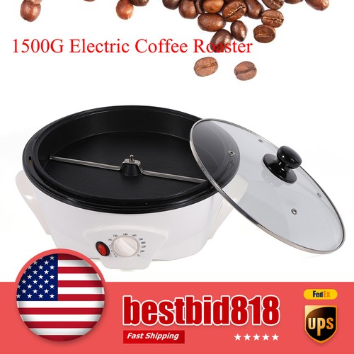 Electric Coffee Bean Roasting Machine Round Coffee Roaster Baking Baker Home