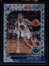 Jordan Poole 2019-20 NBA Hoops Premium Stock Laser Prizm Rookie #223