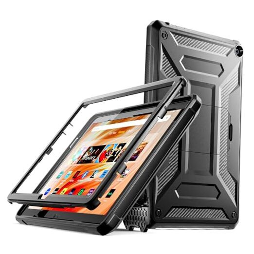 Amazon Fire HD 10 & Fire HD 10 Kids Pro Tablet Case (Only 13th Gen, 2023 black