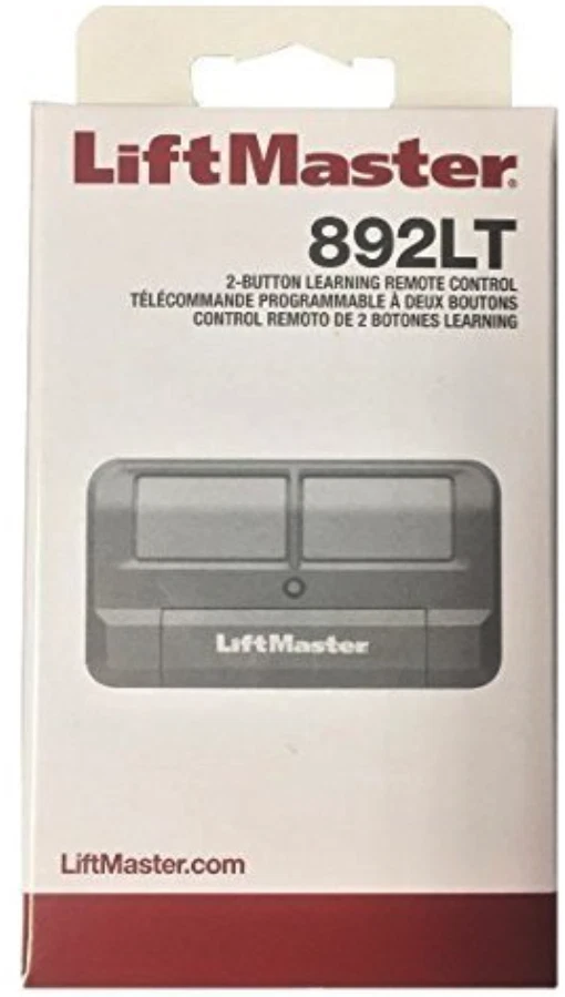  LiftMaster 892 LT 2 Remote Controls Garage Door, Gate Operator SMART SECURITY - Image 2 of 4