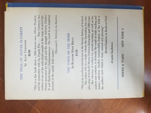 Sheed and Ward - St. Brigid of Ireland by Alice Curtayne (HC, 1954) - Picture 15 of 15