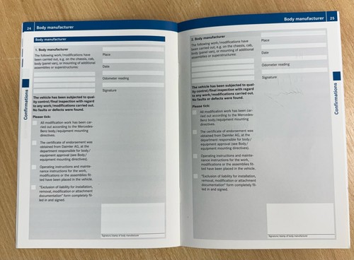 GENUINE MERCEDES SERVICE BOOKLET V CLASS VITO VIANO - Picture 3 of 12