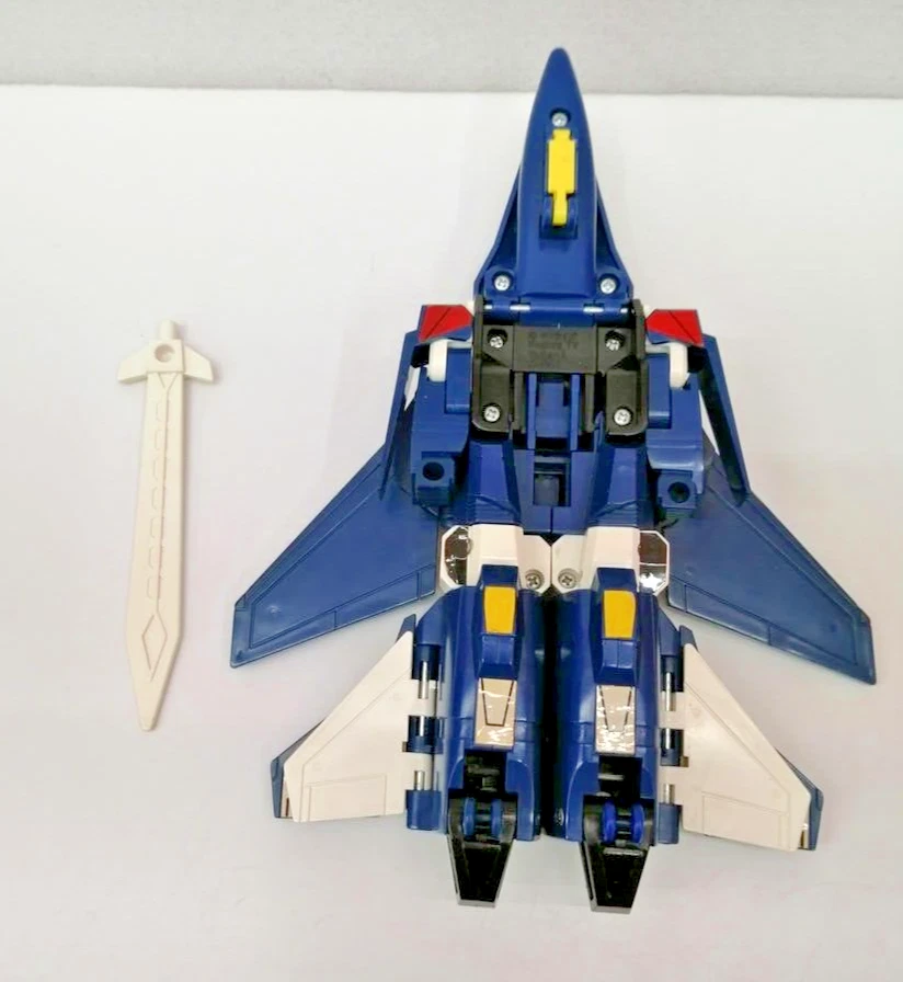Figura de colección Transformers G1 Brave Fighter Exkaiser Sky Max usada Takara en caja Foto 4 de 4