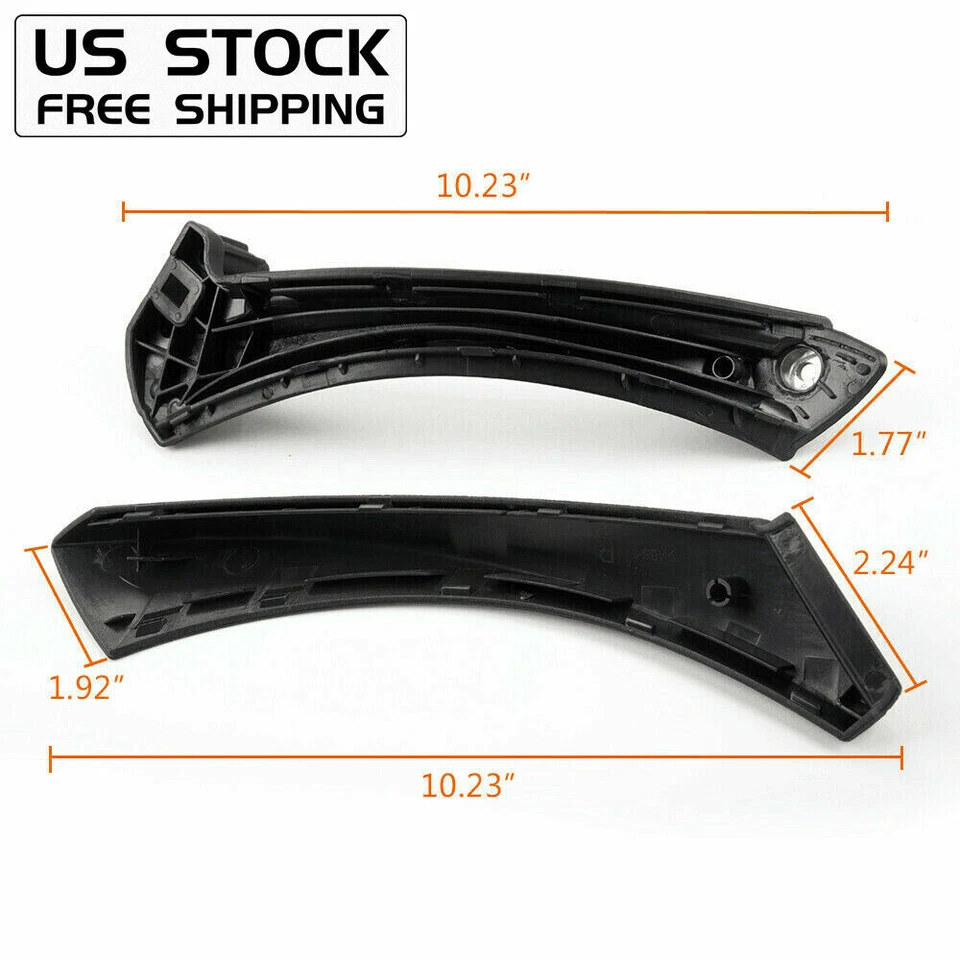 Passenger Inner & Outer Door Panel Handle Pull Trim Cover For BMW E90 328i 04-12 Foto 2 de 4