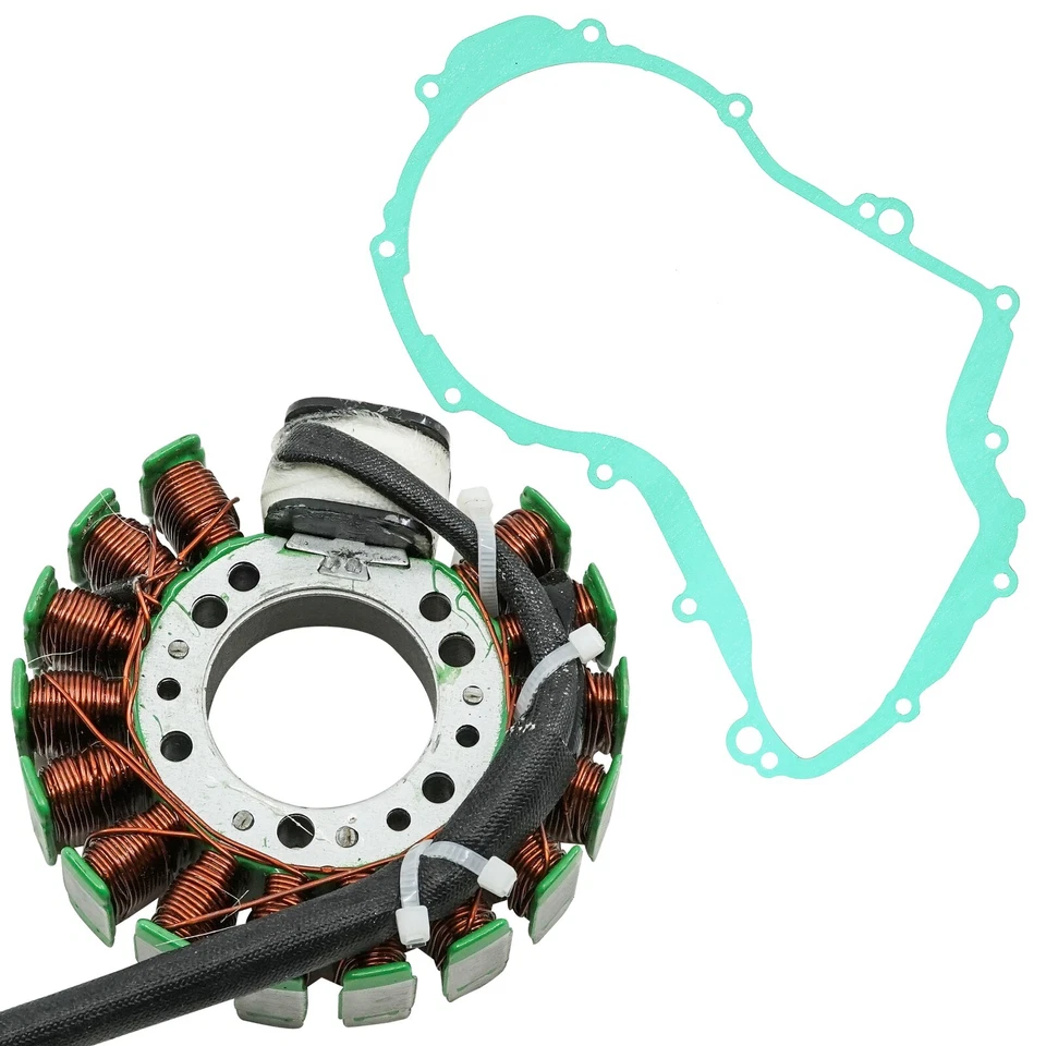 Estator y junta para Yamaha Wolverine 350 YFM35FX 1995 1996 1997 1998 Foto 3 de 4