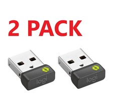2 PACK Logitech Bolt USB Wireless Receiver for Logi Keyboard  Mouse - NEW  