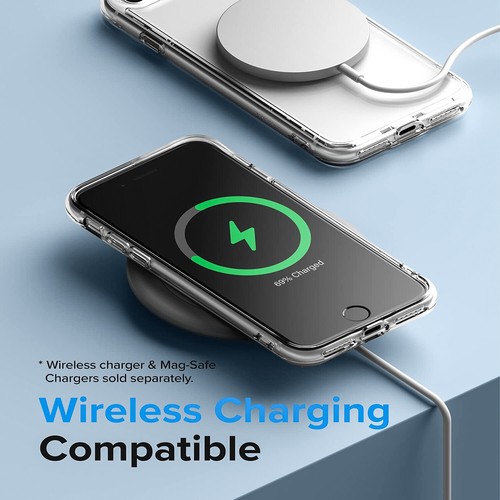 Funda para teléfono iPhone SE/XR/8 Plus/7/Xs Max/6s/Funda a prueba de golpes + Vidrio templado - Imagen 6 de 35