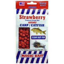 Magic Bait 3 Oz Mulberry/Vanilla/Strawberry Dough Bait Catches Carp & Catfish