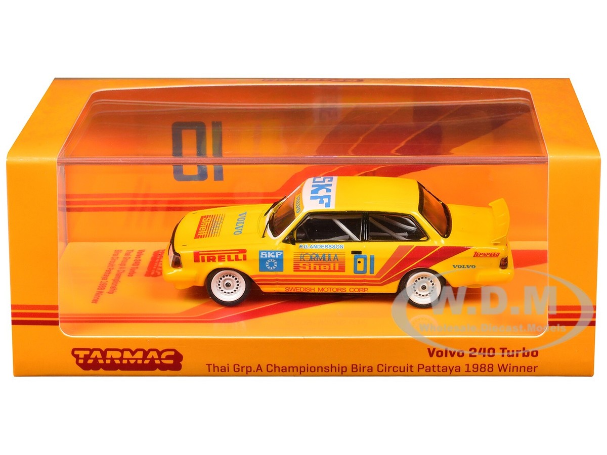 Primitive ゴールドトラック 未使用 144M VOLVO 240 TURBO #01 WINNER 