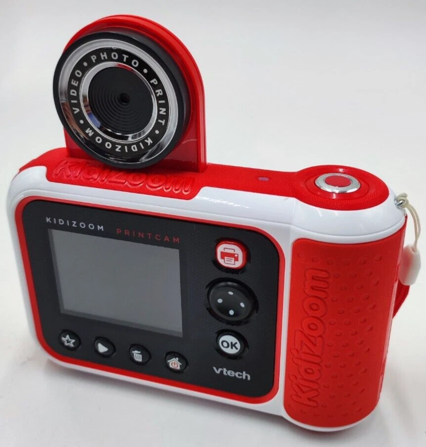Defekt kein Druck VTech KidiZoom Kinderkamera mit Drucken Kamera Print Cam Rot - Bild 2 von 4