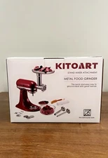 New Kitoart KitchenAid Stand Mixers Metal Food & Meat Grinder Attachments