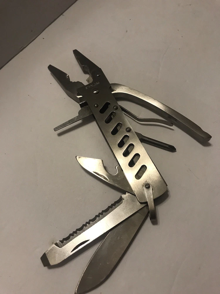 Multi Tool Knife Multipurpose Portable Outdoor Folding Pocket Compact Pliers