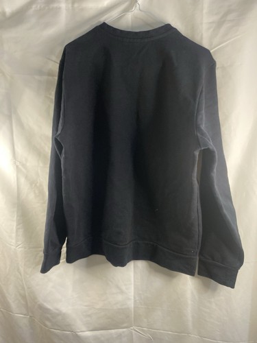 Maglione Les Benjamins Uomo Taglia M Nero Girocollo Cotone Stampa Grafica Pullover - Foto 8 di 14