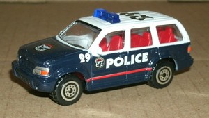 Details About 164 Scale 1997 Ford Explorer Police Truck Diecast Model 4wd Vehicle Realtoy