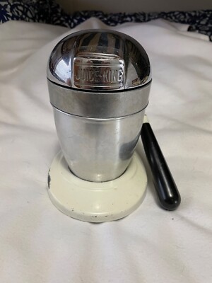 1950's Vintage Juice King Hand Crank Antique Juicer | eBay