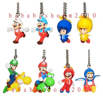 Takara Tomy Super Mario Bros Wii keychain gashapon figure (full
