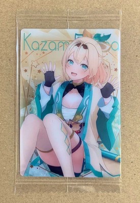Kazama Iroha hololive Wafer 2 Metallic plastic card Japan NEW