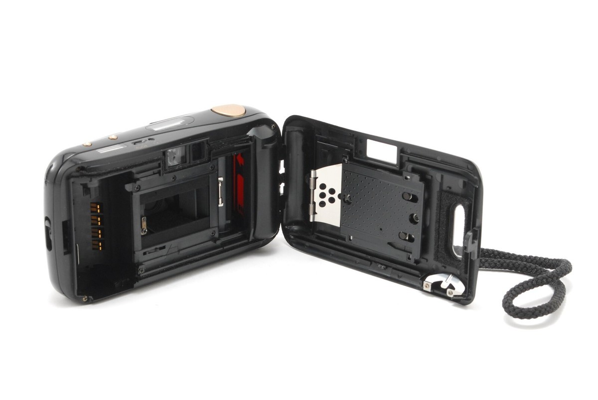EXC5 ] Olympus mju Panorama Black 35mm Point & Shoot Film