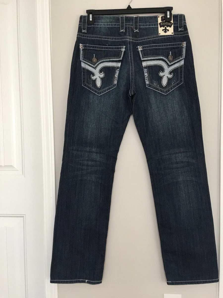 Size 33 rock revival deals jeans