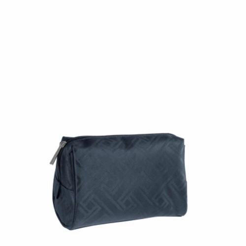 Pochette uomo Camomilla Milano Blu Borsello da viaggio Beauty case da bagno  Pouc | eBay