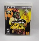 Red Dead Redemption Undead Nightmare Sony PlayStation 3 2010 PS3 w/ Manual