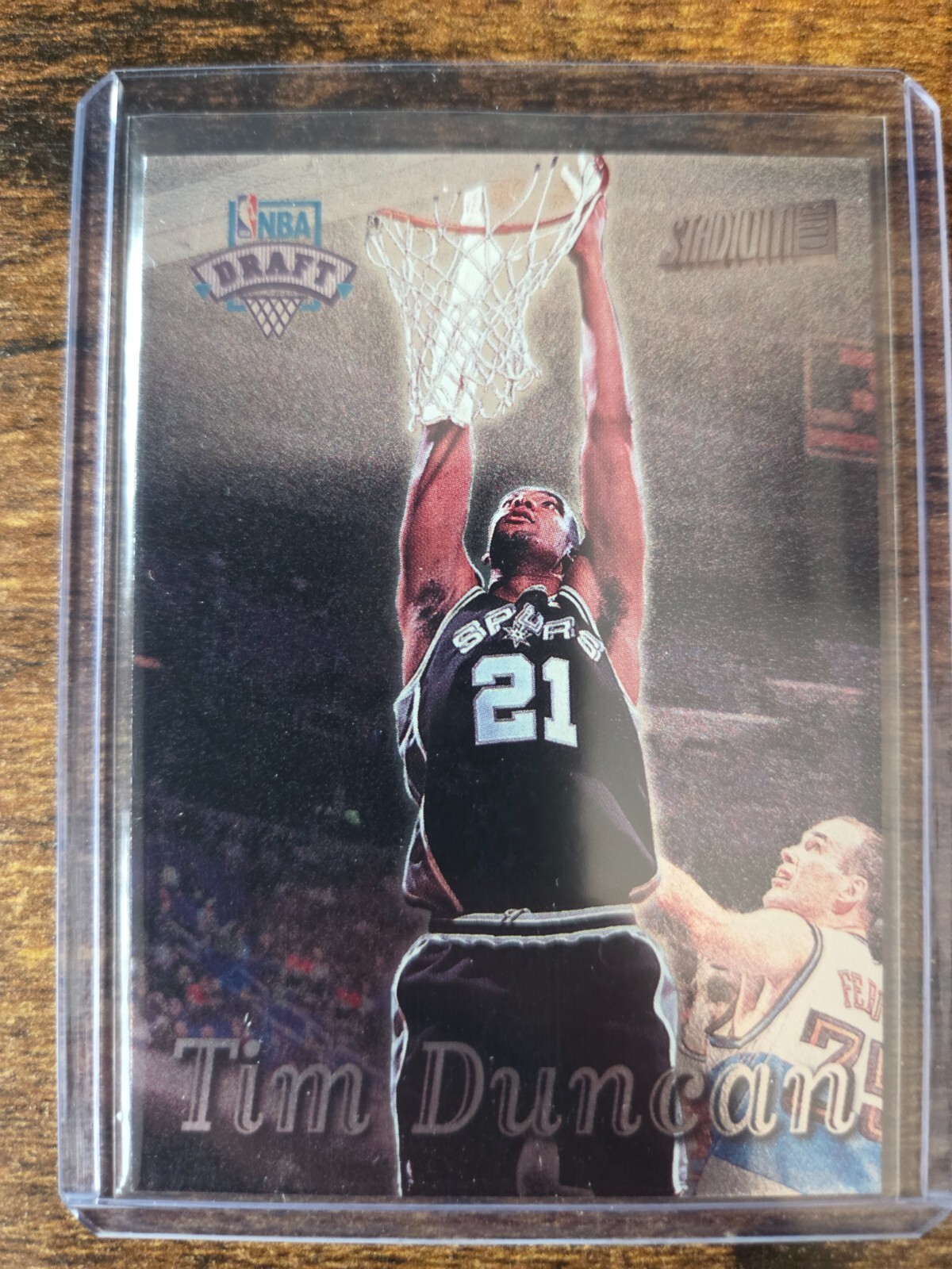 1997-98 Topps Stadium Club Tim Duncan Rookie RC #201 San Antonio Spurs HOF
